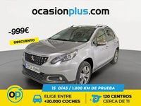 Usado Peugeot 2008 Style 82 CV (60 kW) 2018 Gris SUV