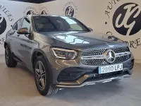 Usado Mercedes GLC300de 306 CV (225 kW) 2021 Gris / plata Coupe