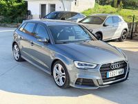 Usado Audi A3 Sportback S-Line 150 CV (110 kW) 2019 Gris Utilitario