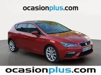 Usado Seat Leon FR 125 CV (91 kW) 2018 Rojo Utilitario