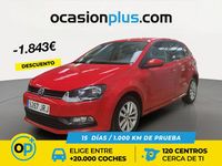Usado VW Polo 75 CV (55 kW) 2016 Rojo