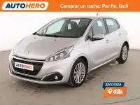 Usado Peugeot 208 Allure 100 CV (73 kW) 2017 Gris Utilitario