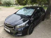 Usado Kia Ceed GT GT-Line 136 CV (100 kW) 2017 Negro Berlina
