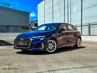 Usado Audi A3 Sportback S-Line 116 CV (85 kW) 2022 Azul Utilitario