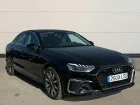 Usado Audi A4 S-Line 150 CV (110 kW) 2021 Negro Berlina