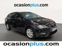 Usado Seat Leon Style 115 CV (84 kW) 2019 Negro Monovolumen