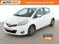 Usado Toyota Yaris Active 90 CV (66 kW) 2014 Blanco Utilitario