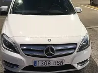 Usado Mercedes B180 109 CV (80 kW) 2013 Blanco Utilitario
