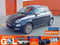 Usado Fiat 500 Lounge 69 CV (50 kW) 2020 Negro Utilitario