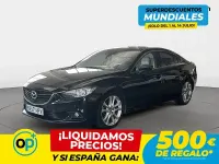 Usado Mazda 6 Luxury 150 CV (110 kW) 2013 Negro Berlina