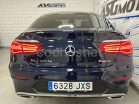 Usado Mercedes GLC220 170 HP (125 kW) 2017 Azul Coupé