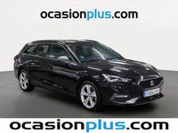 Usado Seat Leon FR 150 CV (110 kW) 2021 Negro Monovolumen