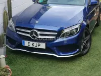 Usado Mercedes C220 170 CV (125 kW) 2018 Azul Berlina
