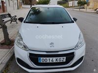 Usado Peugeot 208 Access 75 CV (55 kW) 2018 Blanco Utilitario
