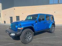 Usado Jeep Wrangler Unlimited Sahara 381 CV (280 kW) 2023 Azul SUV