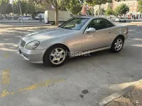Usado Mercedes SLK200 163 CV (119 kW) 2003 Gris / plata Descapotable