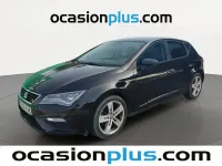 Usado Seat Leon FR 150 CV (110 kW) 2019 Negro Utilitario