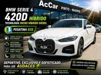 Usado BMW 420 190 CV (139 kW) 2022 Blanco Coupe
