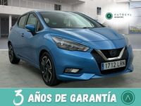 Usado Nissan Micra Acenta 92 CV (67 kW) 2021 Azul Berlina