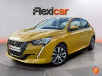 Usado Peugeot 208 Active 100 CV (73 kW) 2020 Amarillo Utilitario