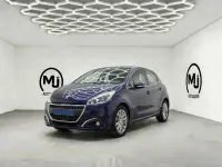 Usado Peugeot 208 Signature Sky 82 CV (60 kW) 2019 Negro Utilitario