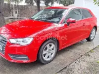 Usado Audi A3 Premium 105 CV (77 kW) 2013 Rojo Berlina