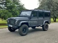 Usado Land Rover Defender 122 CV (89 kW) 2004 Gris / plata Familiar