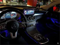 Usado Mercedes C200 184 CV (135 kW) 2018 Azul Coupe
