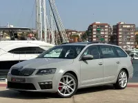 Usado Skoda Octavia RS 184 CV (135 kW) 2015 Gris / plata Familiar