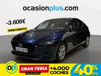 Usado Mazda 3 Prime-Line 140 CV (102 kW) 2025 Azul Berlina