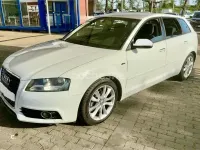 Usado Audi A3 S-Line 105 CV (77 kW) 2013 Blanco Berlina