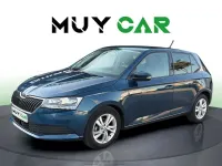 Usado Skoda Fabia Ambition 95 CV (69 kW) 2021 Azul Utilitario