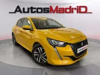 Usado Peugeot 208 Active 101 CV (74 kW) 2020 Amarillo Utilitario