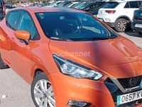 Usado Nissan Micra N-Connecta 117 CV (86 kW) 2019 Naranja Berlina