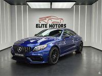 Usado Mercedes C63 AMG 476 CV (350 kW) 2019 Azul Coupe