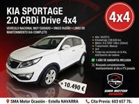 Usado Kia Sportage 136 CV (100 kW) 2012 Blanco SUV