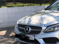 Usado Mercedes C220 AMG line 170 CV (125 kW) 2016 Gris / plata Coupe