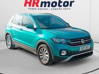 Usado VW T-Cross Advance 110 CV (80 kW) 2023 Azul SUV