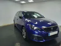 Brugt Peugeot 308 SW GT-line 131 HK (96 kW) 2019 Blå Stationcar