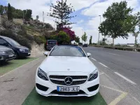 Usado Mercedes C250 AMG line 204 CV (150 kW) 2016 Blanco Coupe