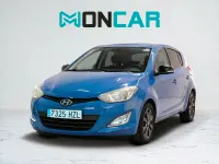 Usado Hyundai i20 GO! 85 CV (62 kW) 2014 Azul Utilitario
