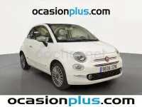 Usado Fiat 500C Lounge 69 CV (50 kW) 2017 Blanco Descapotable