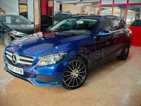 Usado Mercedes C220 Exclusive 170 CV (125 kW) 2015 Azul Familiar