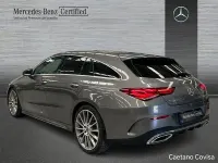 Usado Mercedes CLA200 AMG line 150 CV (110 kW) 2021 Gris / plateado Coupe
