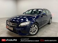 Usado Mercedes C220 194 CV (142 kW) 2019 Azul Familiar
