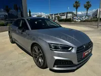 Usado Audi A5 Sportback S-Line 190 CV (139 kW) 2020 Gris / plata Utilitario