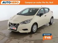 Begagnad Nissan Micra Acenta 101 HK (74 kW) 2019 Beige Halvkombi