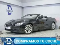 Usado BMW 640 Cabriolet 313 CV (230 kW) 2015 Negro Descapotable