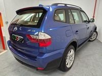 Usado BMW X3 218 CV (160 kW) 2007 Azul SUV