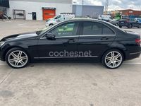 Usado Mercedes C220 Avantgarde 150 CV (110 kW) 2008 Negro Berlina